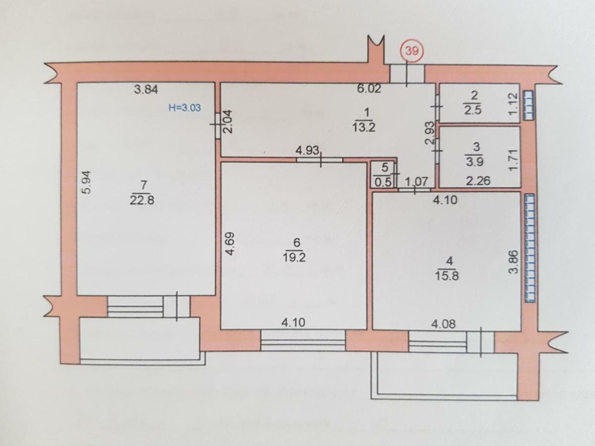 Apartment On Parkovaya チョロノモスク エクステリア 写真